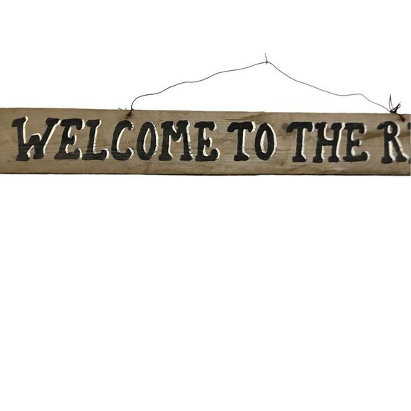 Welcome to the ranch  32 inch sign - Picture 2 of 4